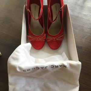 Marc Jacobs Red Suede “Ferrari”